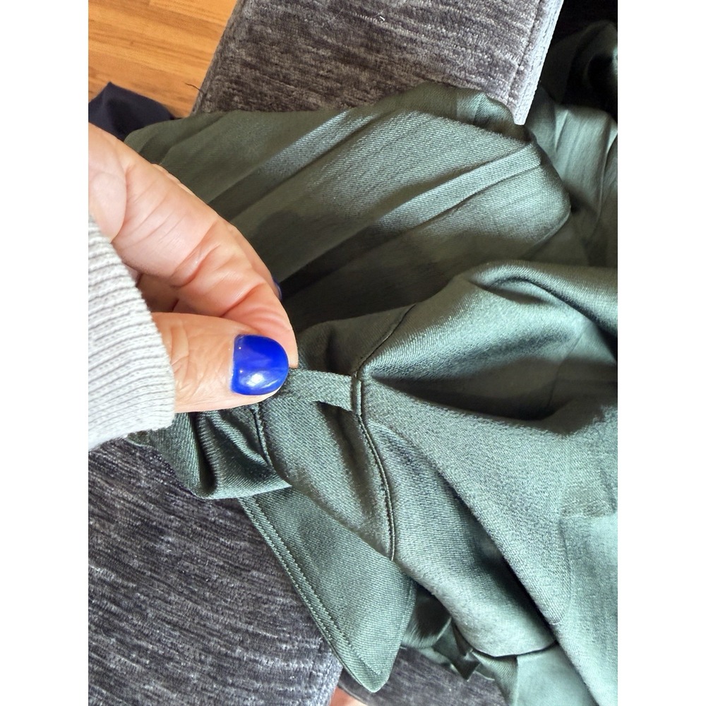 See By Chloe Skirt Set Outfit Coord Green Satin Top Pleated Midi Maxi Skirt 40 4 - Picture 14 of 16
